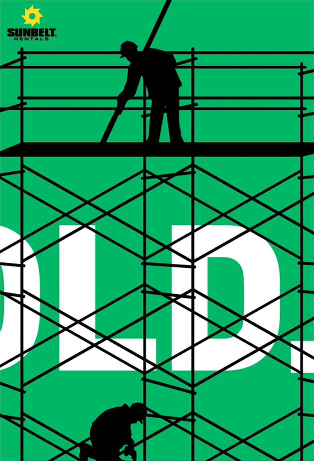 Sunbelt Rentals - Safety support scaffold