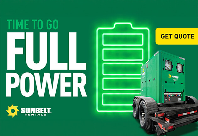 Sunbelt Rentals - Time to go full power